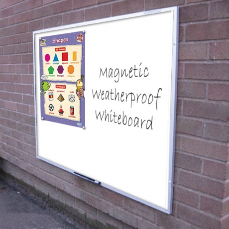 Premium Weatherproof Outdoor Magnetic Whiteboard - 5 Year Surface Guarantee